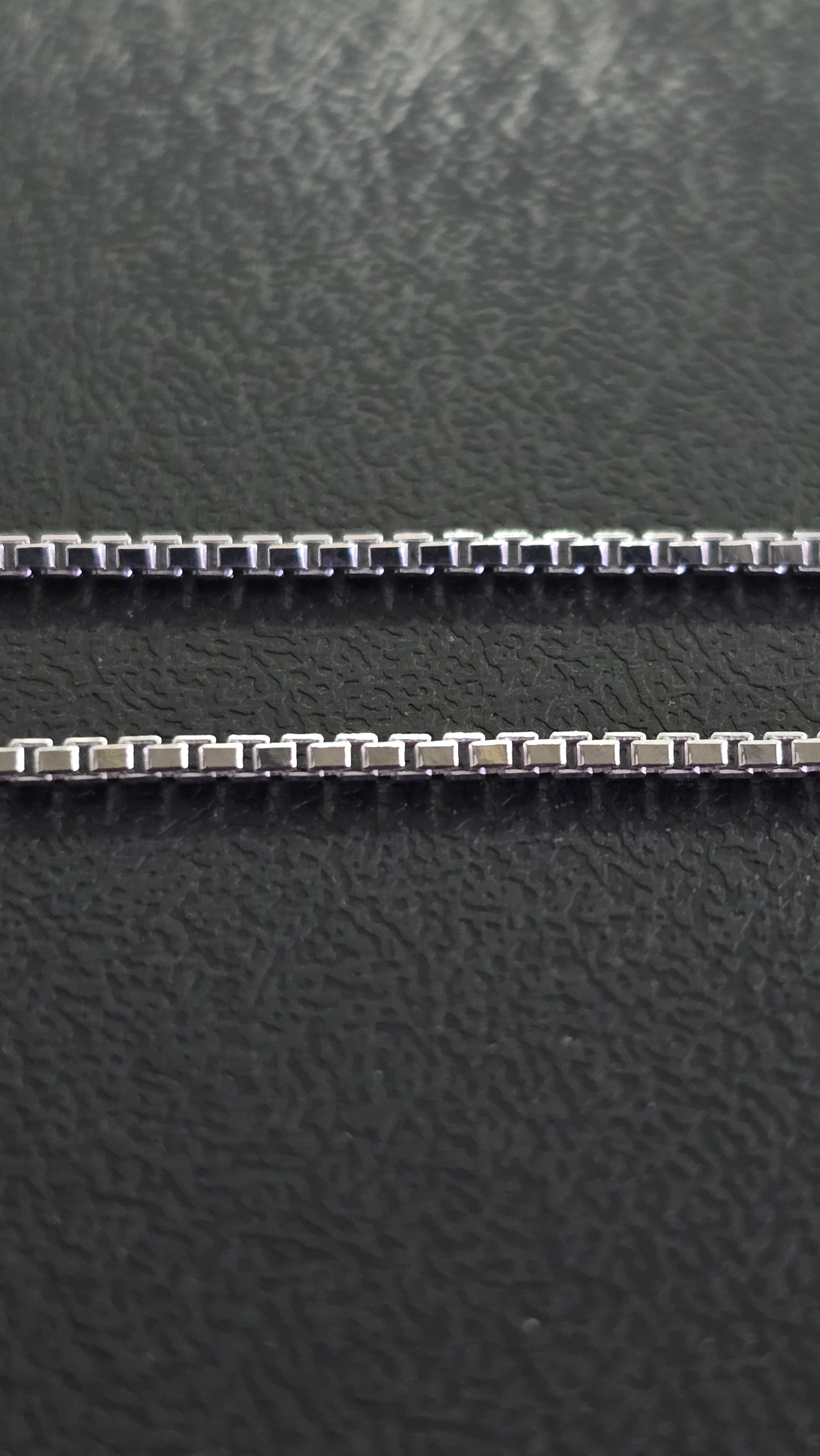 Silver Chain - Octagonal Box